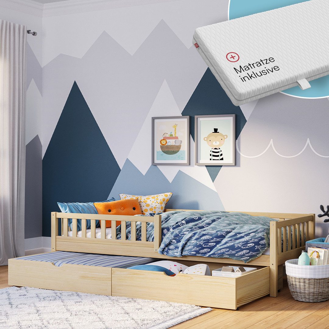 Bellabino Kinderbett Vils mit Lattenrost und günstig online kaufen