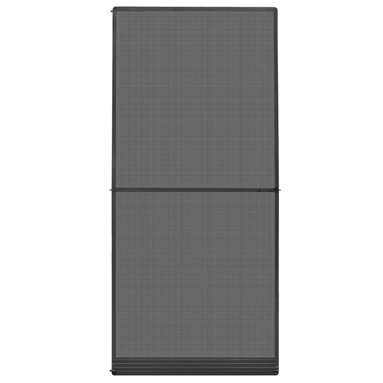 vidaXL Terrassendach Schwenk-Insektenscreen Anthrazit und Schwarz 100 x 215 cm, (1-St)