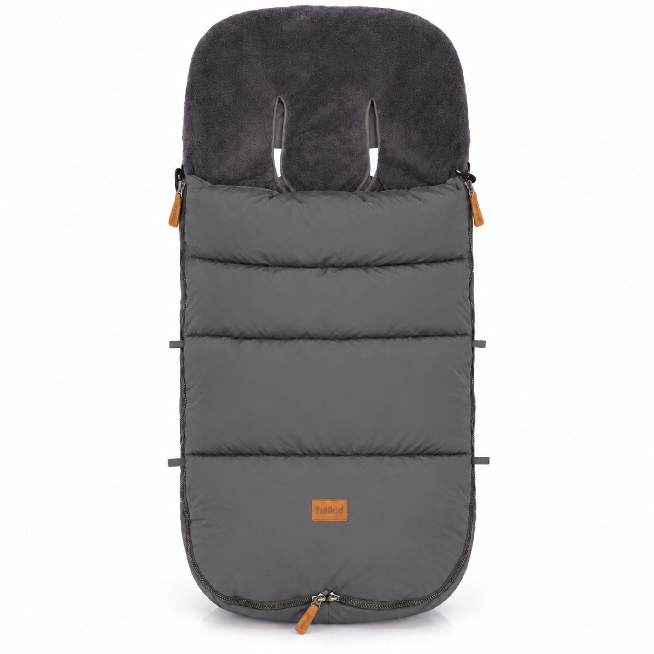 Fillikid Fußsack Winterfußsack Kinley Exklusiv, warmer Winterfußsack waschbar mit Rundum Reißverschluss und