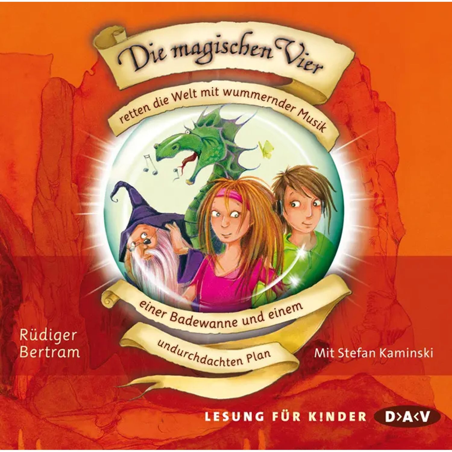 Der Audio Verlag Hörspiel Die magischen Vier retten die Welt mit wummernder Musik, einer...