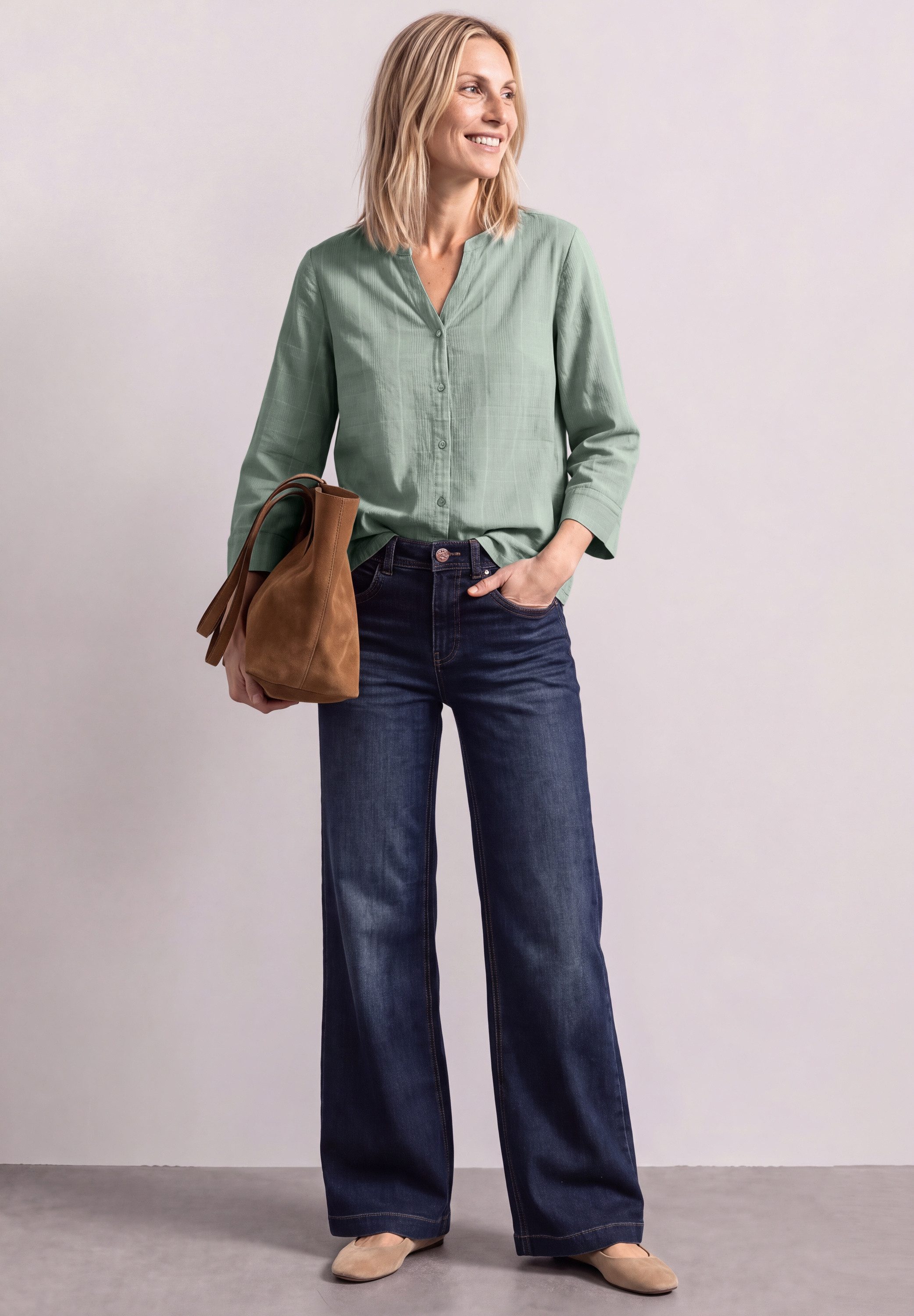 STREET ONE Shirtbluse aus reiner Baumwolle – Bild 3 von 5