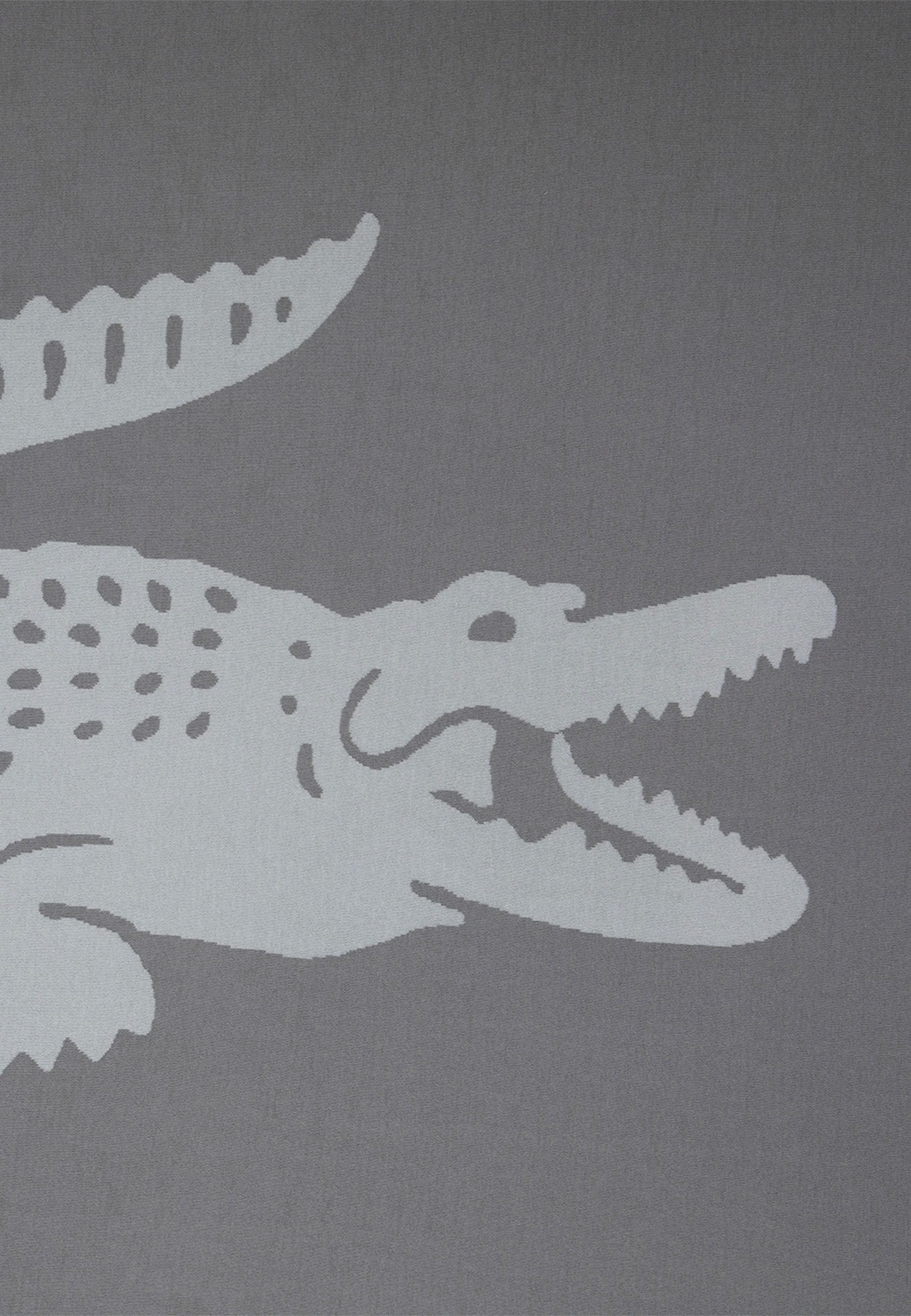 Plaid LREFLET, Lacoste, mit Label-Applikationen