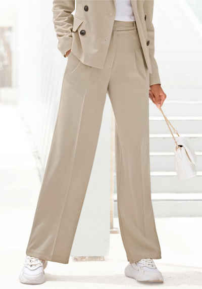 LASCANA Palazzohose im Business-Look, elegante Anzughose mit Taschen