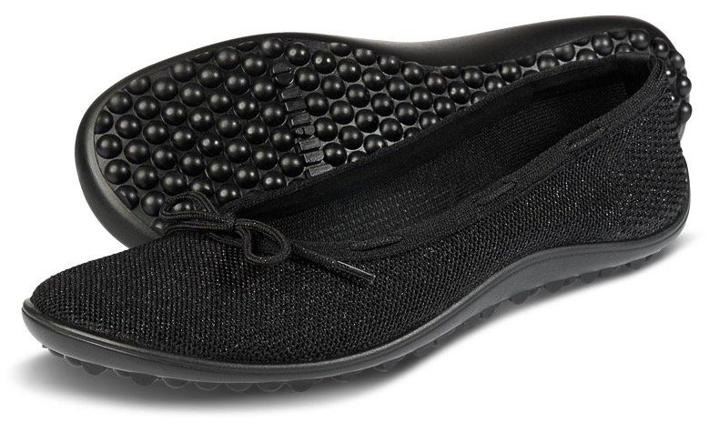 Leguano TANGO Barfußschuh Ballerina, Slipper, Bequemschuh mit Zierschleife günstig online kaufen