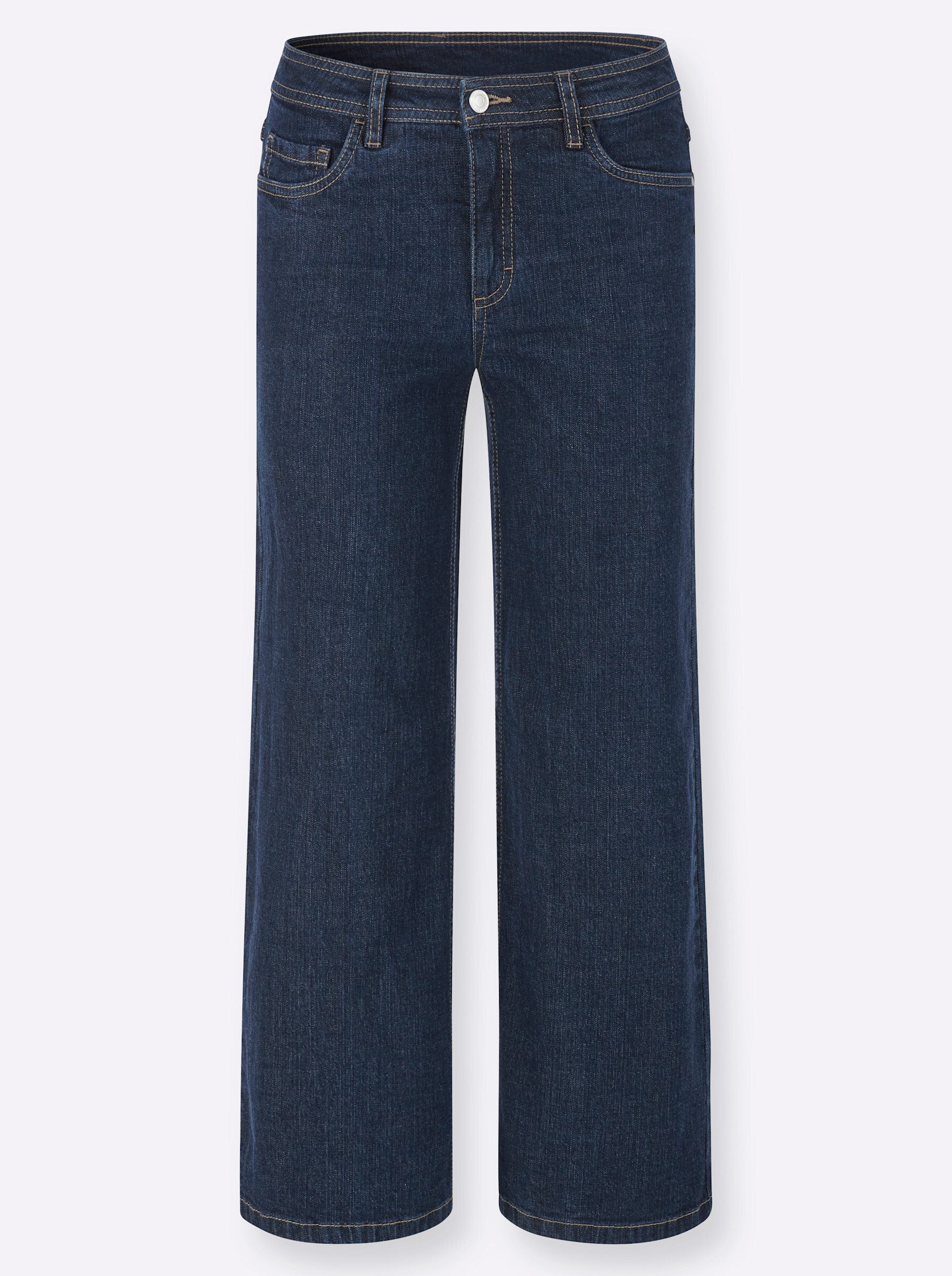 Witt Jeansshorts Jeans-Culotte leicht vertieft