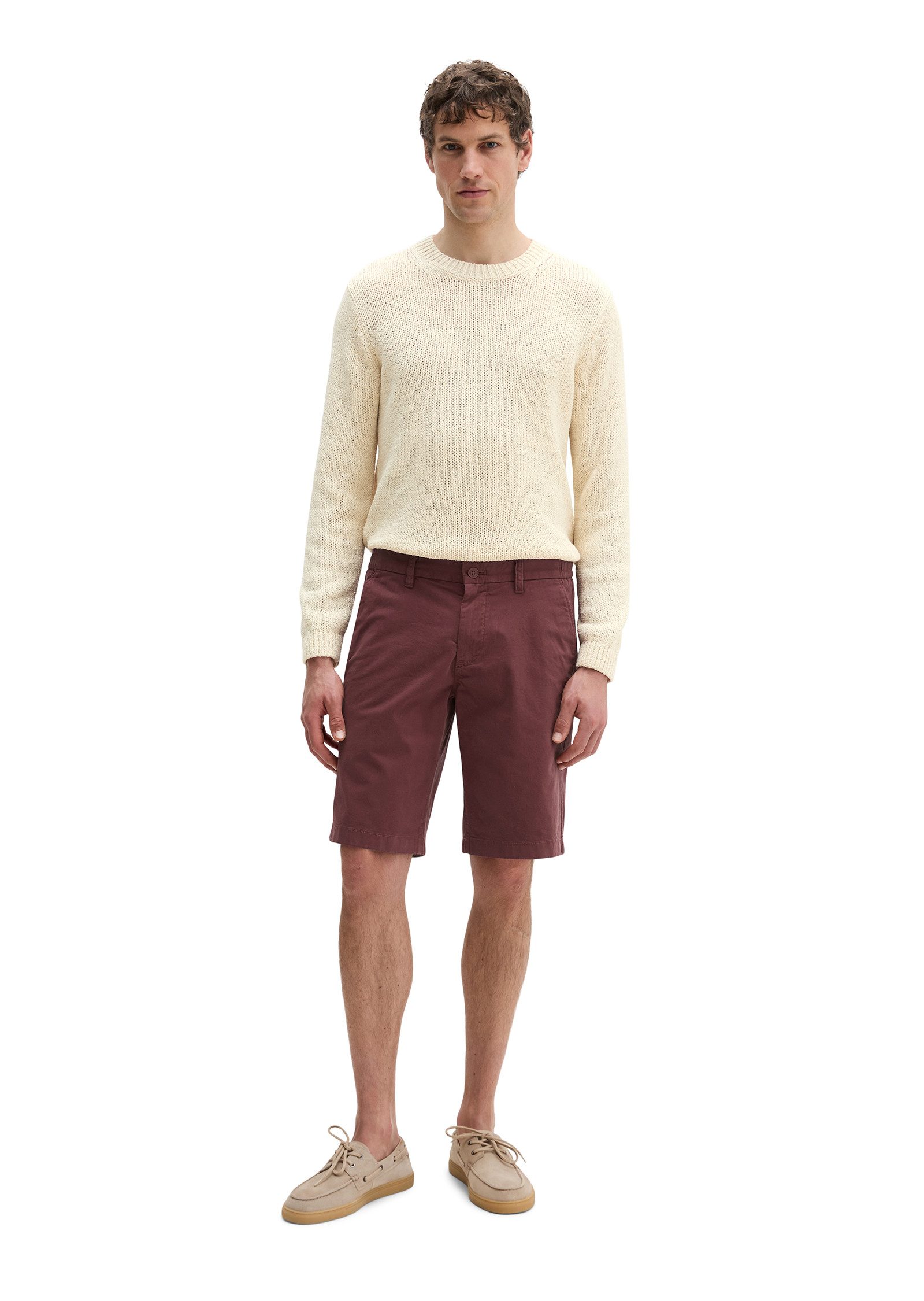 Marc O'Polo Shorts Model Reso Jogger regular in softer Twill Stretch-Qualität – Bild 4 von 5