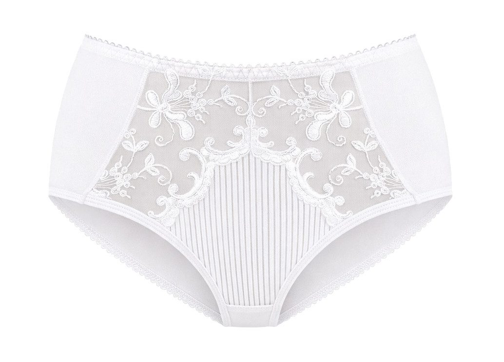 Wolbar Slip mit floraler Stickerei verziert