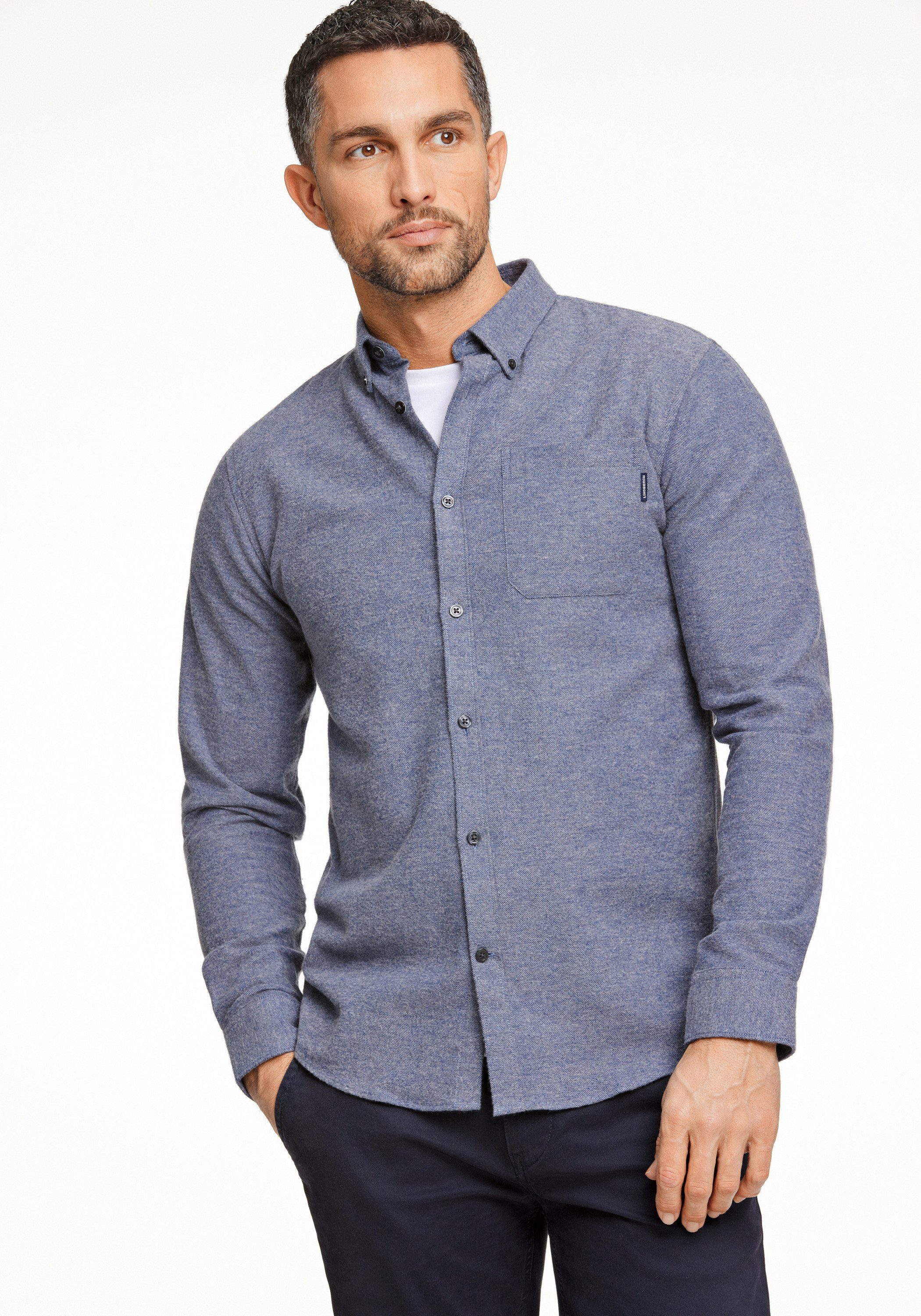 Langarmhemd Freizeithemd (Langarm) Relaxed Fit