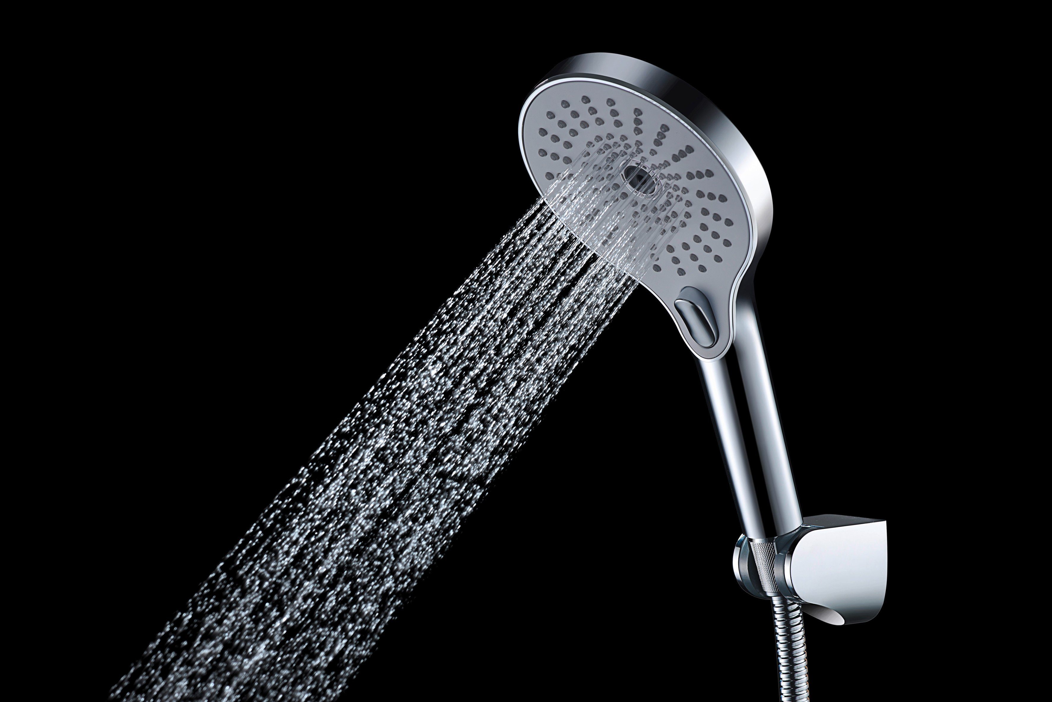 WENKO Handbrause Ultimate Shower, (1-tlg), Chrom/Weiß, günstig online kaufen