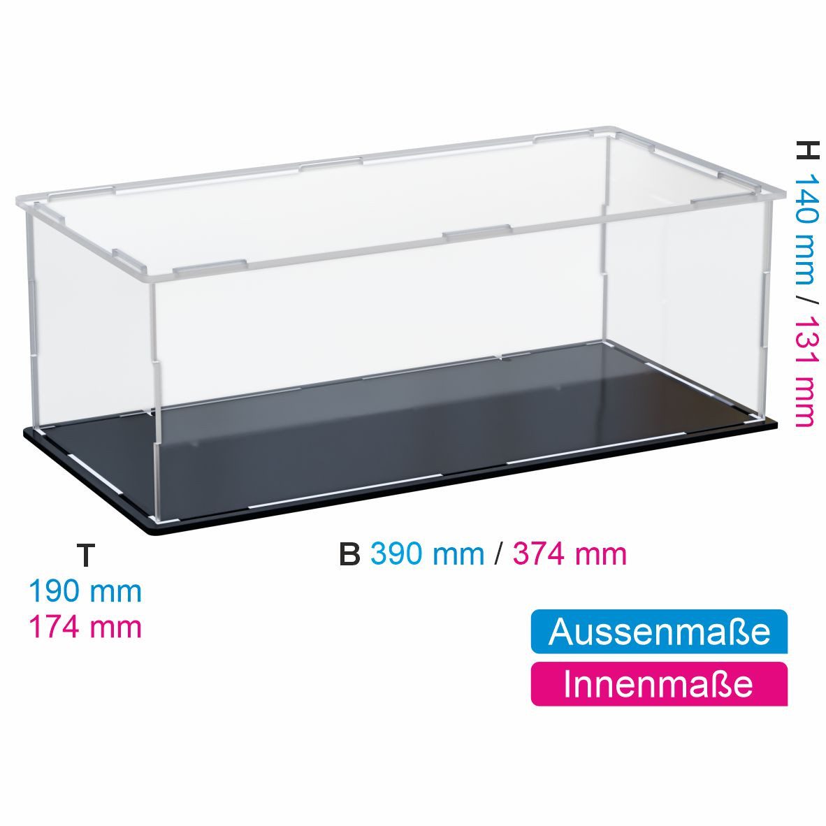 FiguWorld GmbH Vitrine aus Acryl für LEGO® Aston Martin DB5 10262