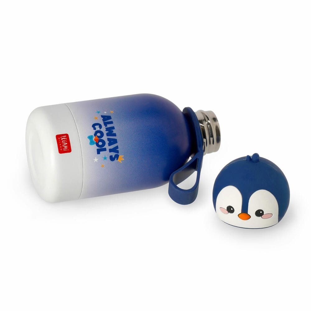 Legami Thermoflasche Hot&Cold Penguin, 310 ml