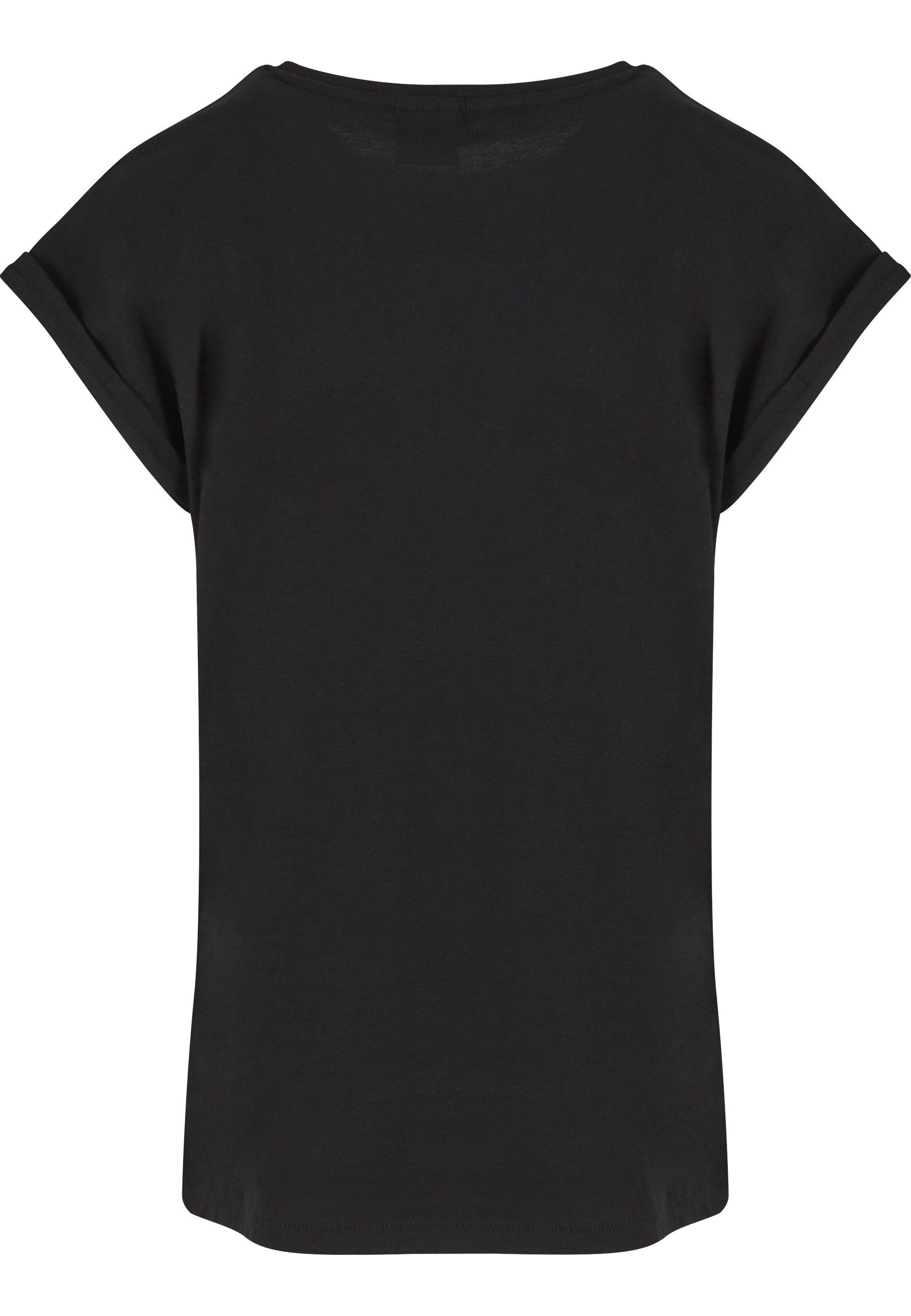 URBAN CLASSICS Kurzarmshirt Urban Classics Damen Ladies Extended Shoulder Tee (1-tlg)