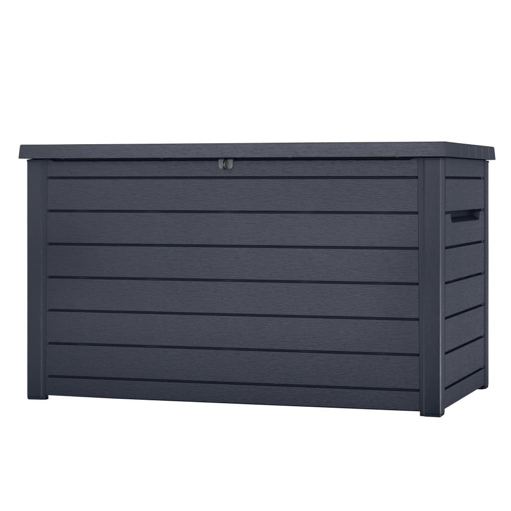 Keter Gartenbox Garten-Aufbewahrungsbox Ontario 870 L Anthrazit Ecom