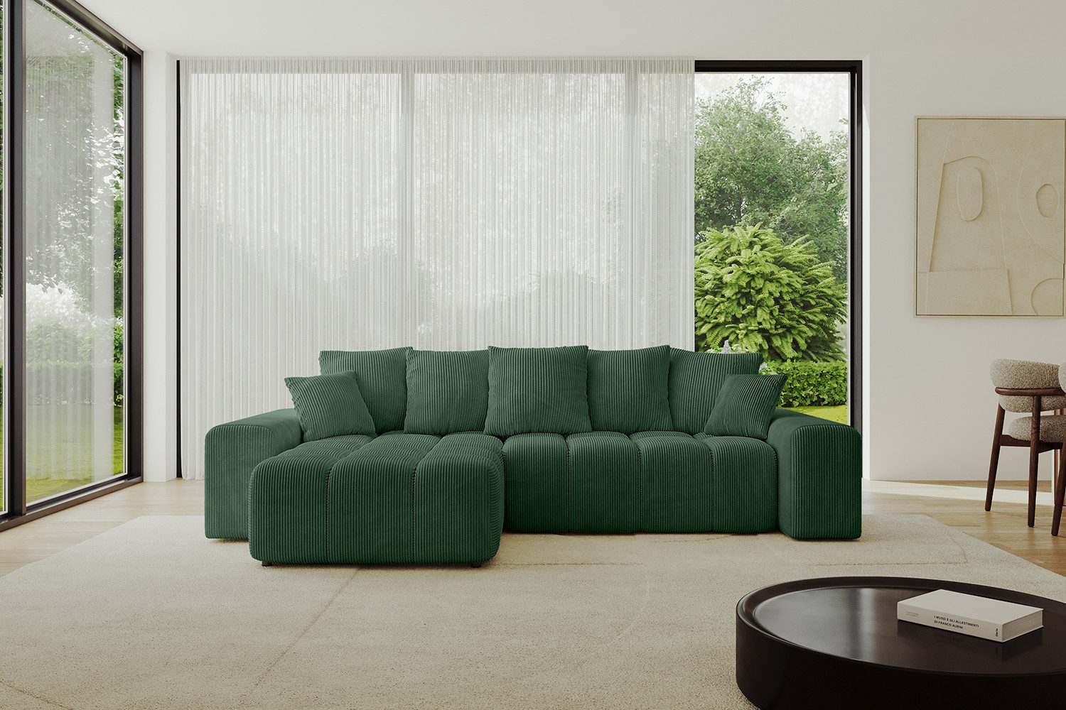 ALTDECOR Ecksofa ENIL-L, Couch mit Schlaffunktion, günstig online kaufen