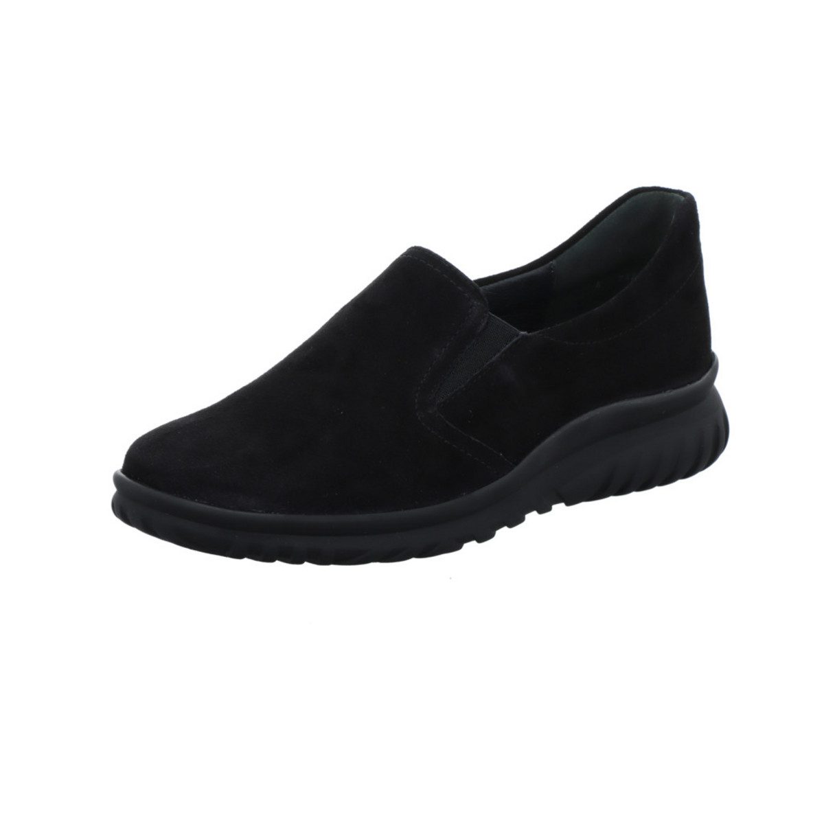 Sportliche Slipper für Damen in schwarz Slipper