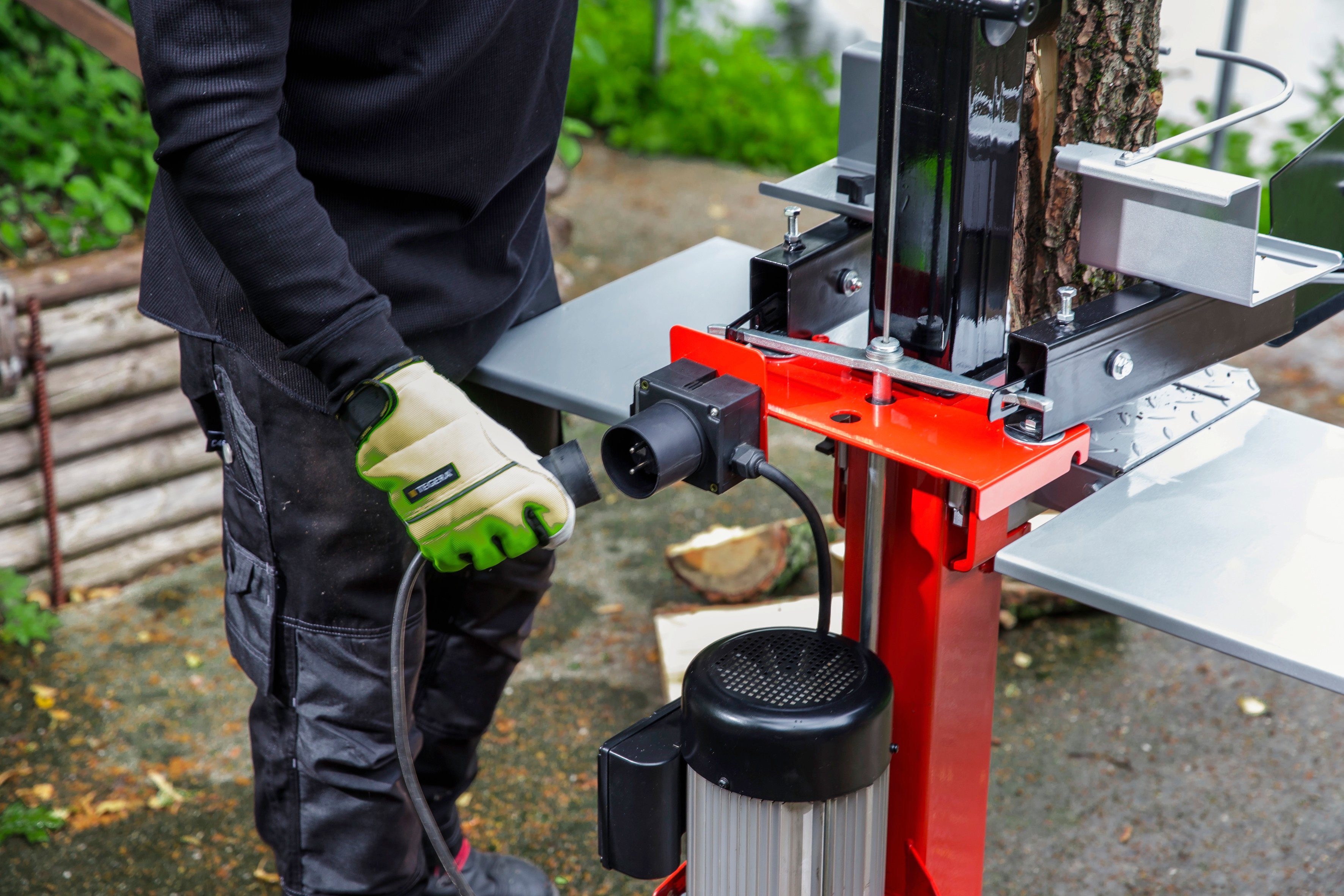 AL-KO Elektroholzspalter LSV 550/6, Spaltgutlänge bis 55 cm, Spaltgutdurchmesser bis 30 cm