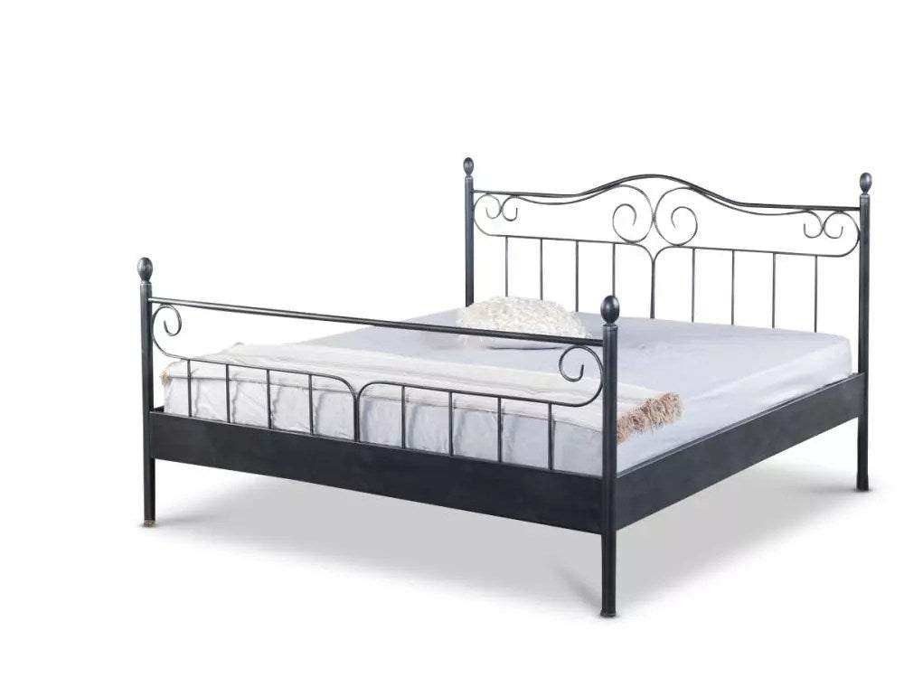 BedBox Metallbett Virginia, zeitloses Design trifft zuverlässige Stabilität