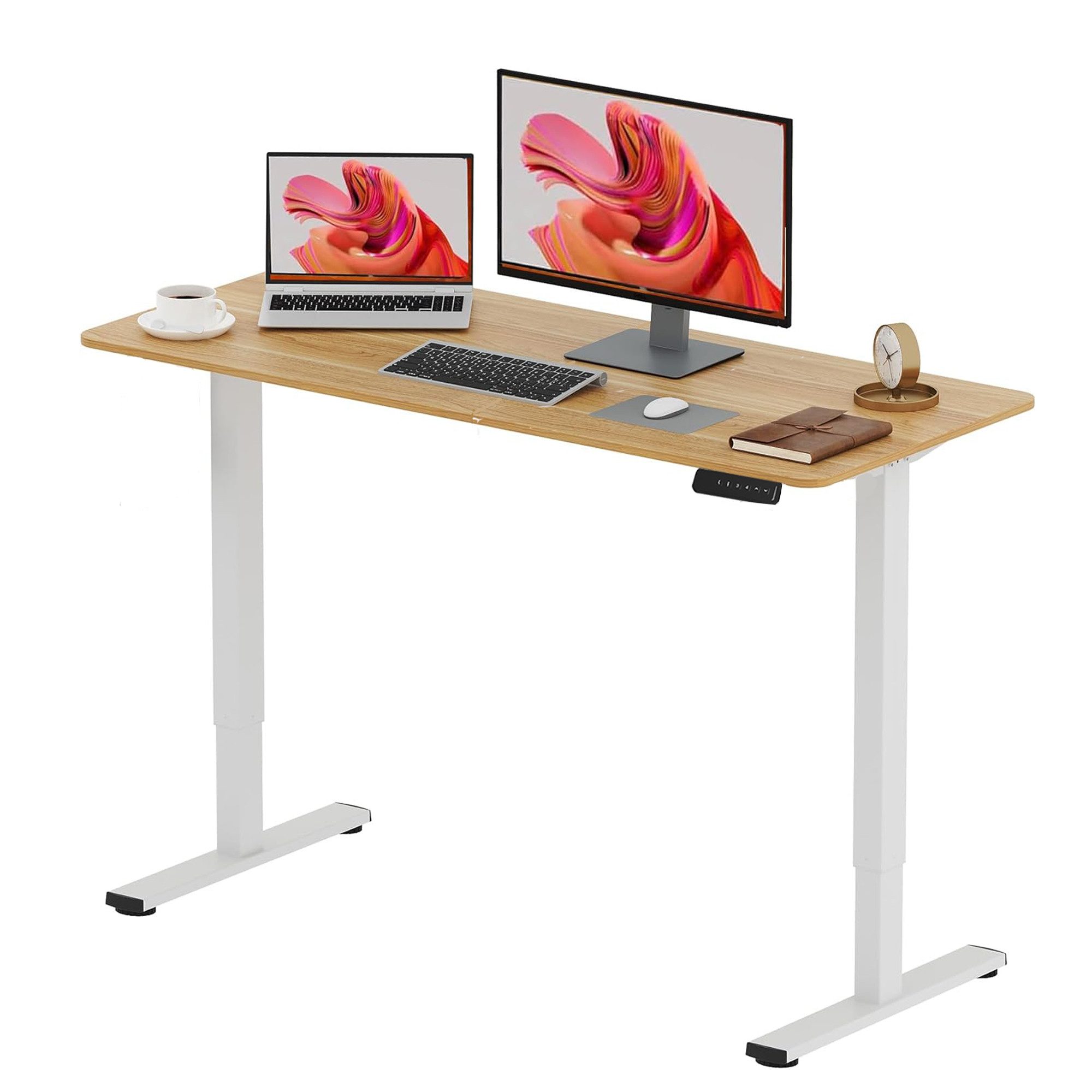 SANODESK Schreibtisch Elektrisch höhenverstellbarer Schreibtisch, Sitz-Steh günstig online kaufen