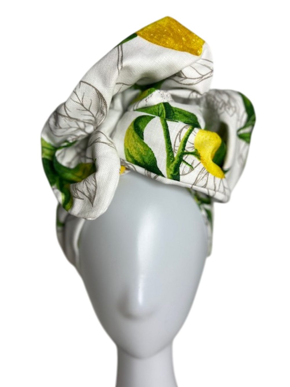 Lale Collection® Turban Eleganter Damen-Turban zum Binden Handarbeit Kopfschmuck Tuch Wrap, Kopfbedeckung, Stirnband, Kopfwrap, Stirntuch, Hijab, Kopftuch