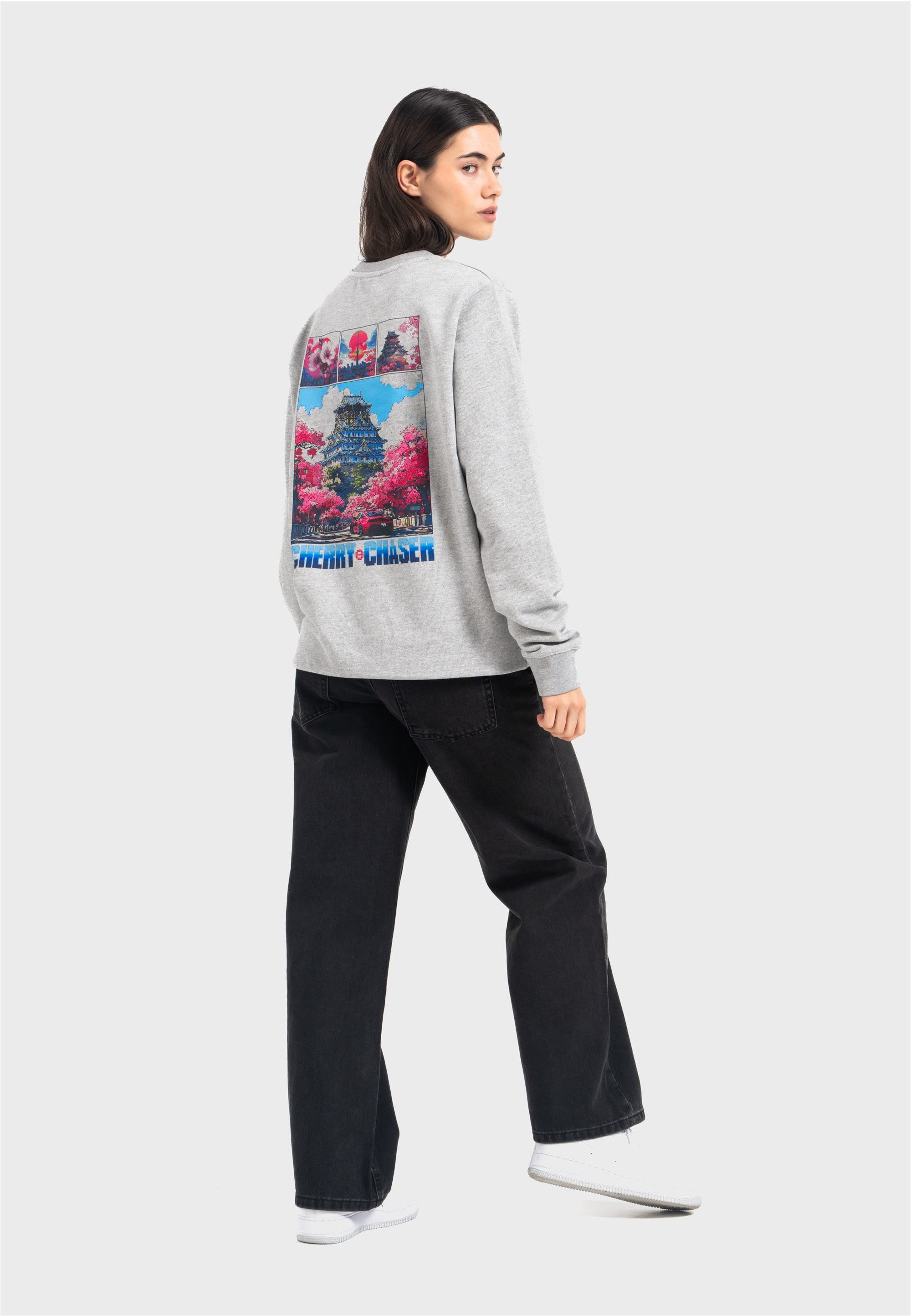 Oldskull Sweatshirt Retro Cherry Chaser Logo Graphic im zeitlosen Retro-Des günstig online kaufen