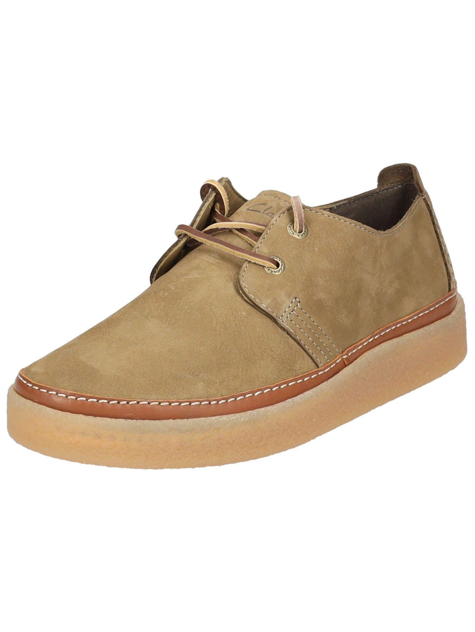 Clarks Halbschuhe Nubukleder Schnürschuh günstig online kaufen