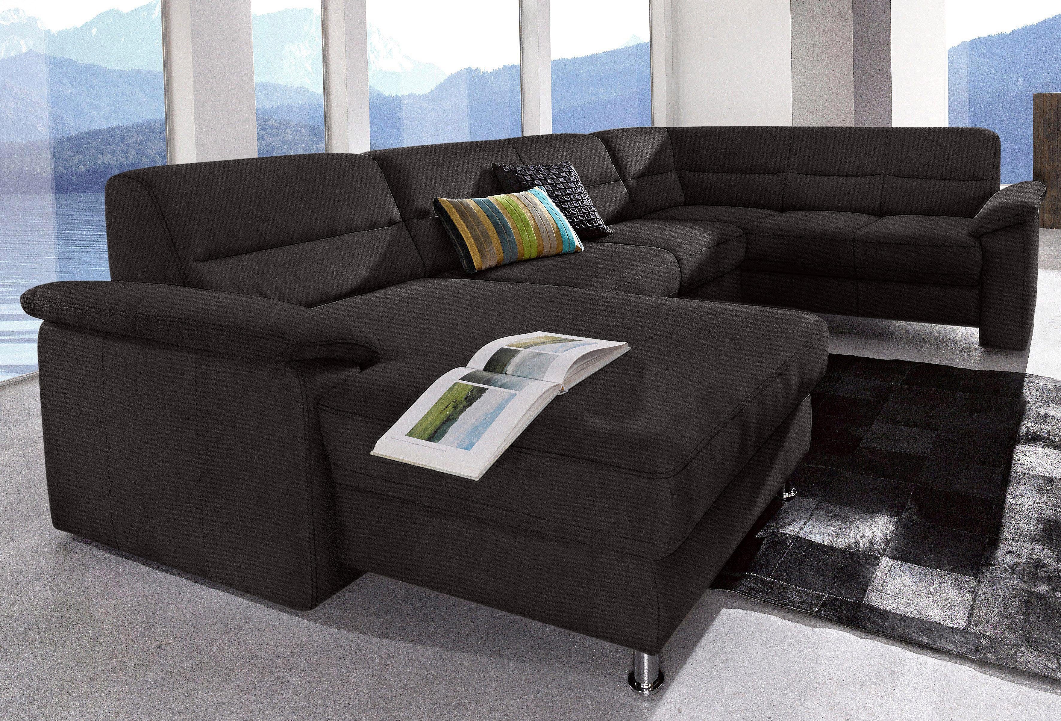 sit&more Wohnlandschaft "Ascara U-Form" inklusive Boxspring/Federkern-Polst günstig online kaufen