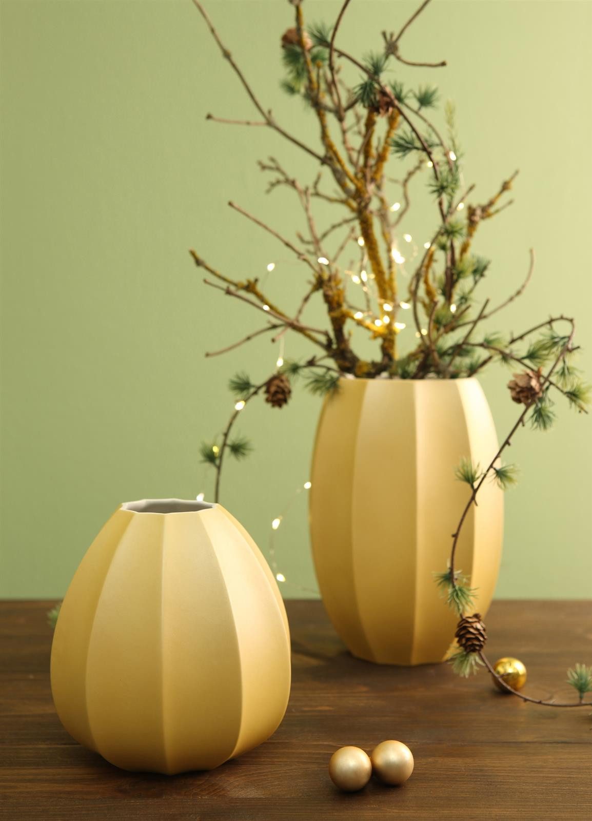 Goebel Dekovase Concave Colori Vase 22,5 cm (1x Vase, 1 St)