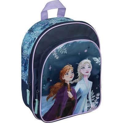UNDERCOVER Kindergartentasche Kinderrucksack mit Vortasche Disney Die Eiskönigin