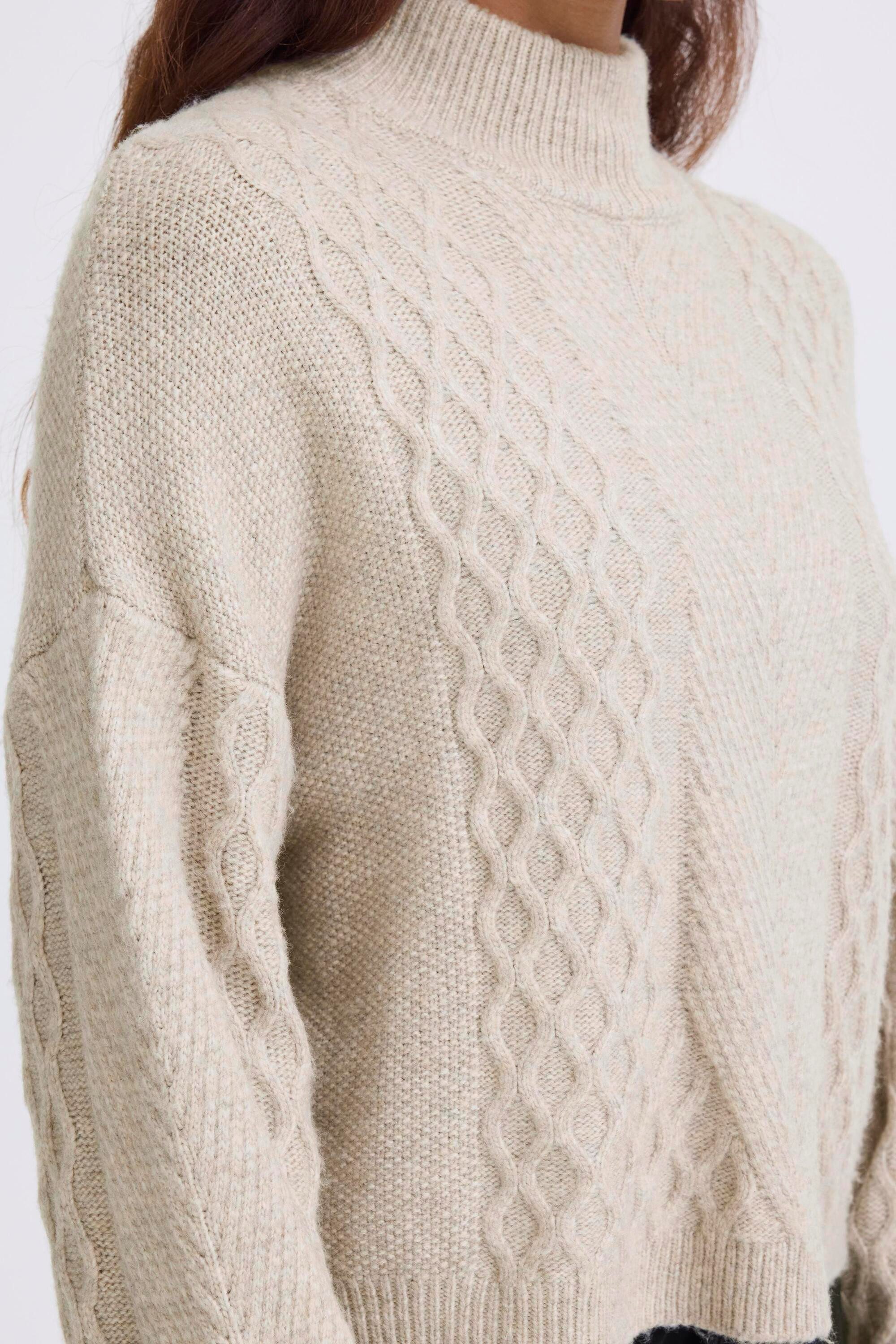 ICHI Strickpullover Langarm IHMYLLE