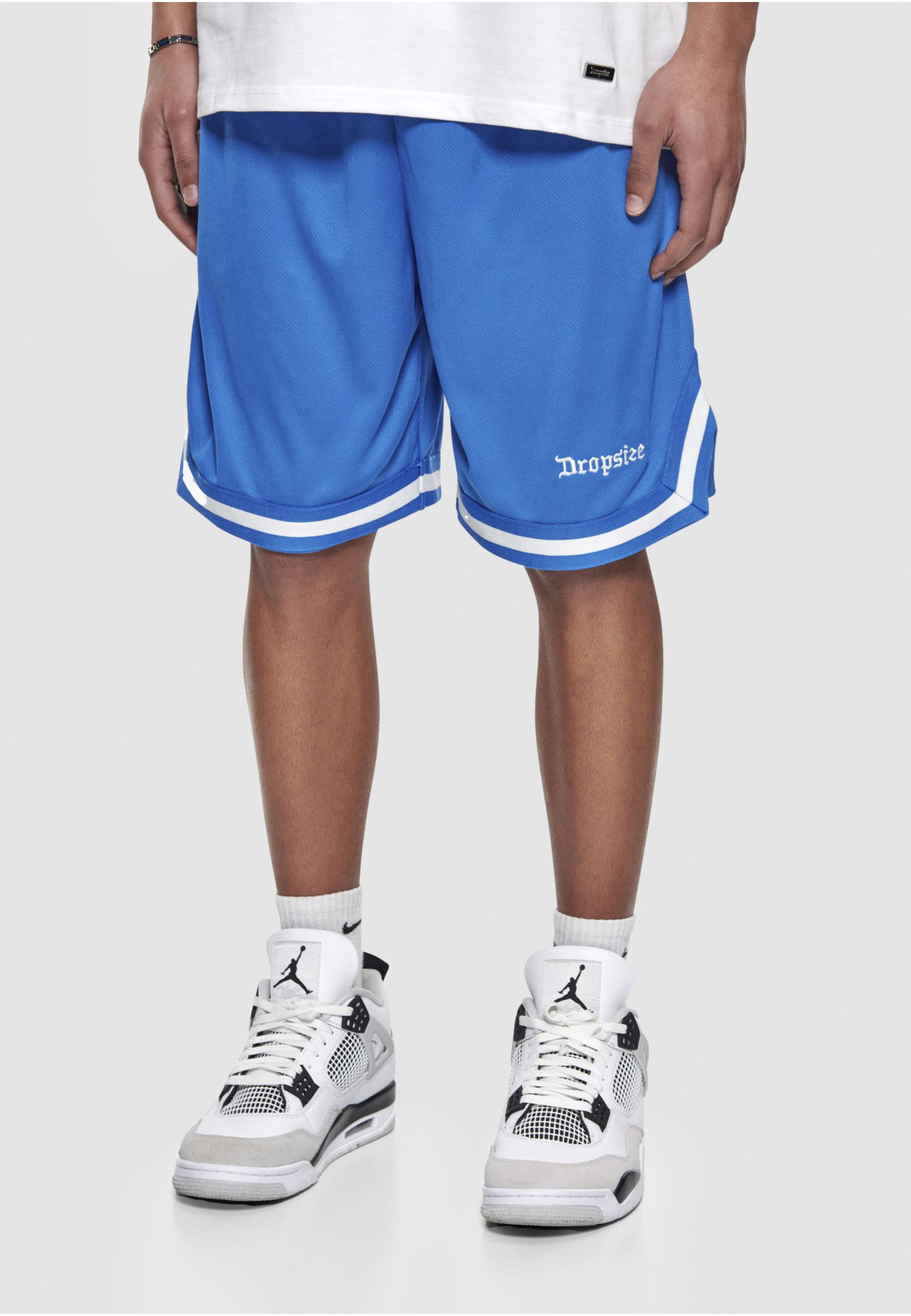 Dropsize Shorts Dropsize Herren Dropsize Logo Mesh Shorts (1-tlg)