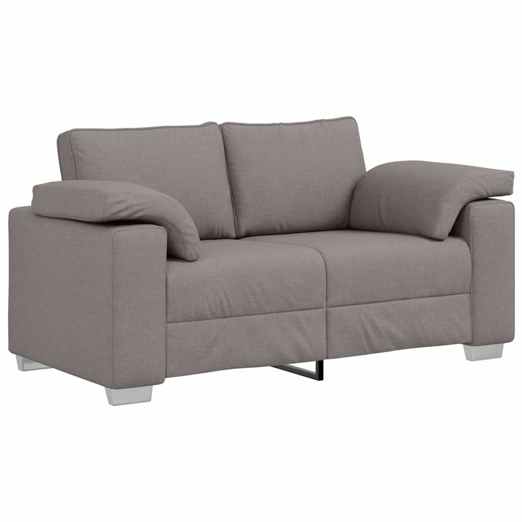 vidaXL Sofa Sofa mit Kissen Taupe günstig online kaufen