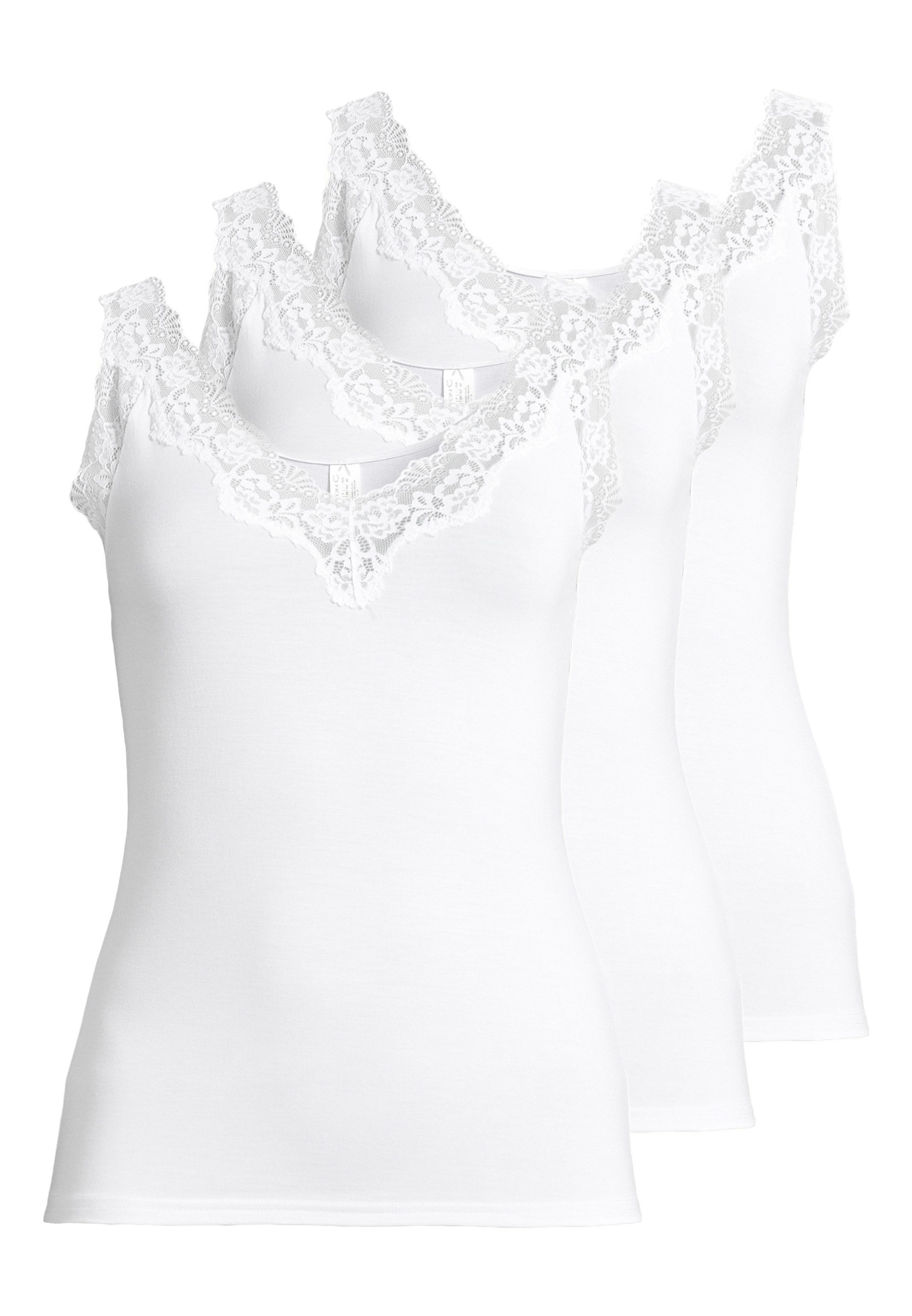 Nina Von C. Unterhemd 3er Pack Romance (Spar-Set, 3-St) Unterhemd / Top - A günstig online kaufen