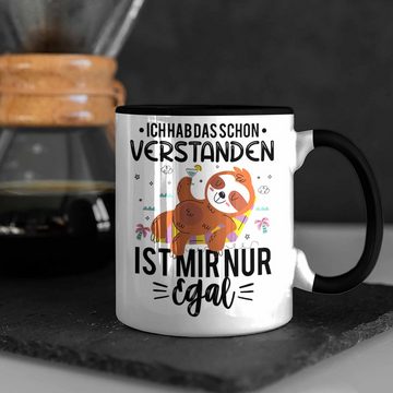 Trendation Tasse Trendation - Ich Hab Das Schon Verstanden Ist Mir Nur Egal Tasse Lustiger Spruch Faultier Frauen Geschenkidee