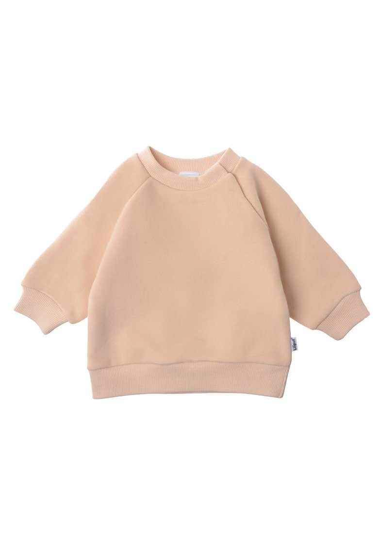 Liliput Sweatshirt beige mit elastischen Rippbündchen