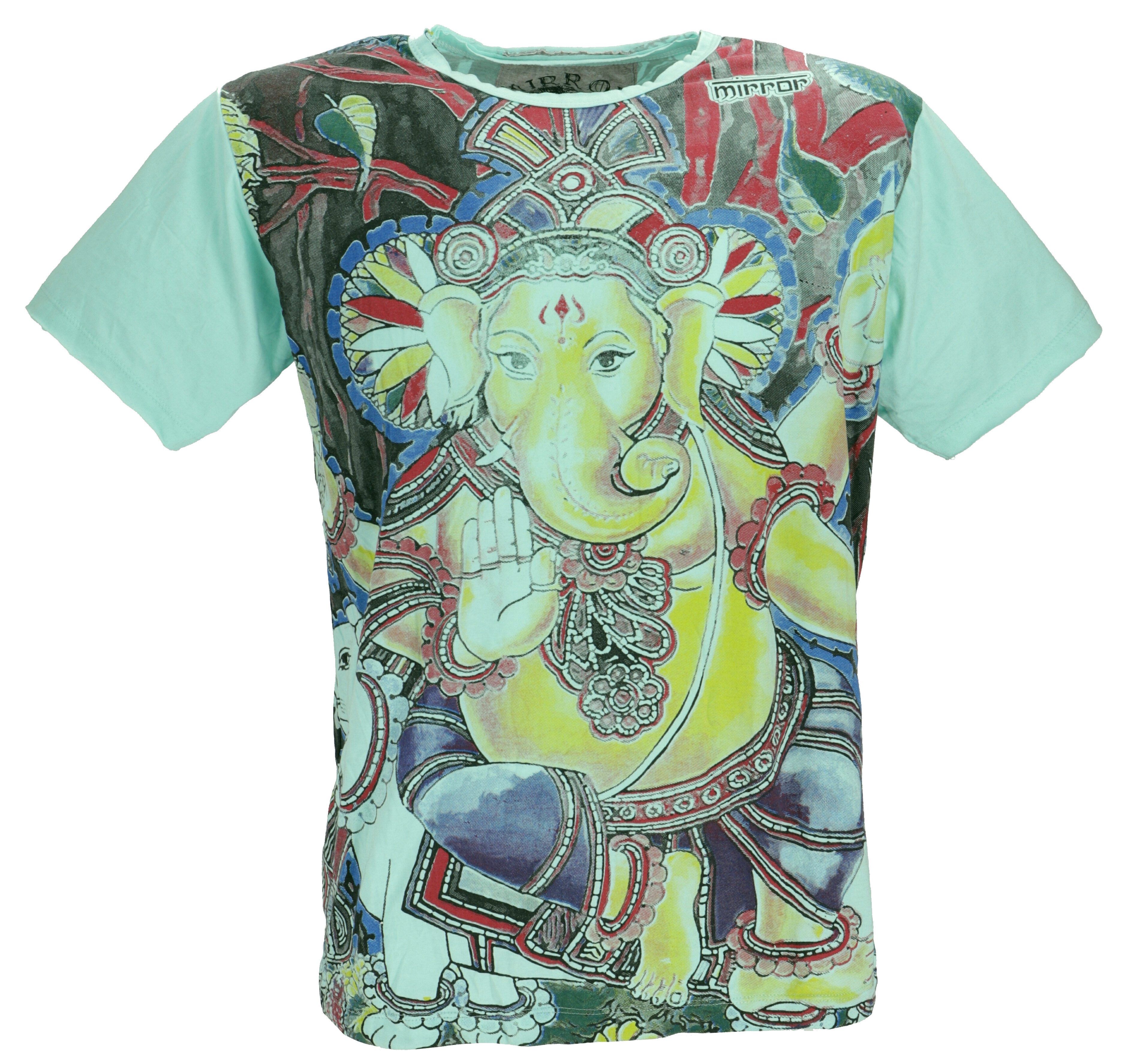 Guru-Shop T-Shirt Mirror T-Shirt - Ganesh günstig online kaufen