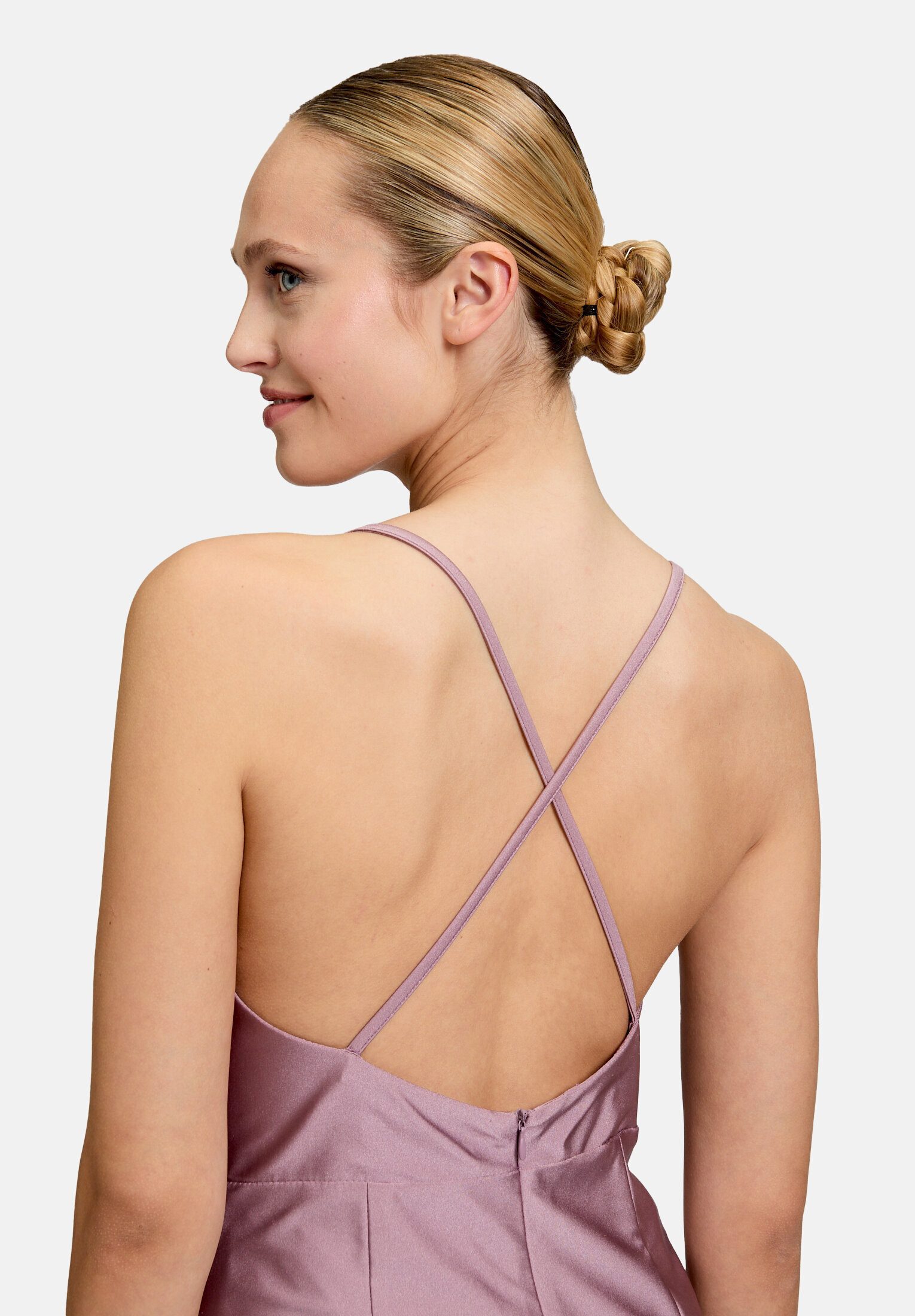 Vera Mont Abendkleid Damen figurbetont Schlitz