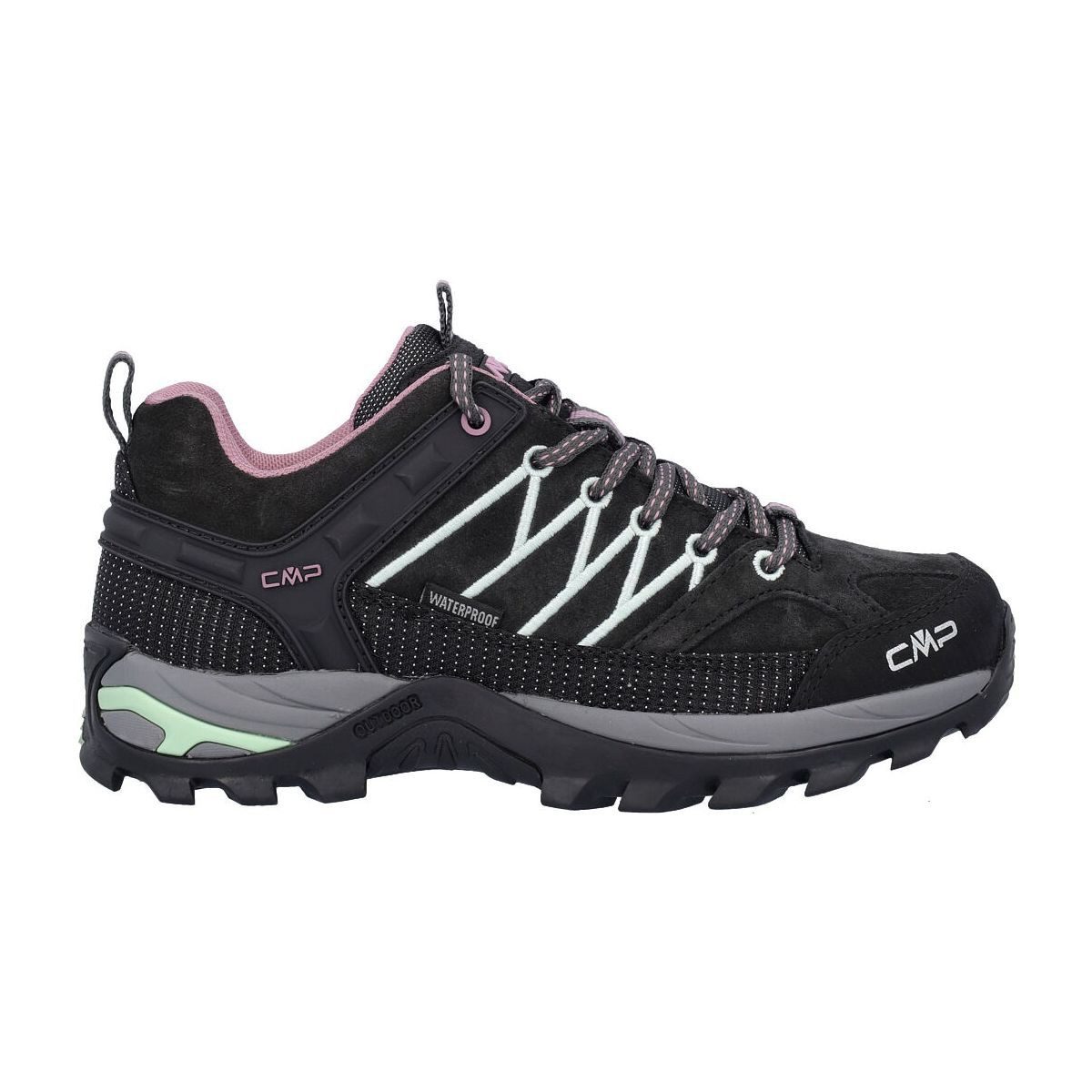 CMP Rigel Low WMN WP Trekking Shoes Hikingschuh Damen-Trekkingschuhe mit wasserdichter Membran, ideal für längere