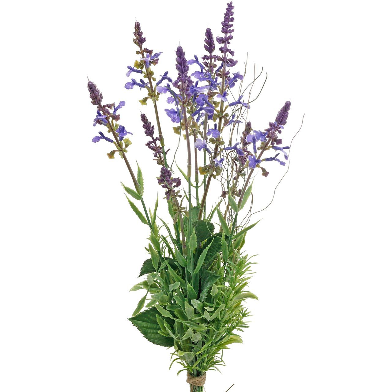 Kunstblume Künstlicher Lavendelstrauß Deko Seidenblumen Lila günstig online kaufen
