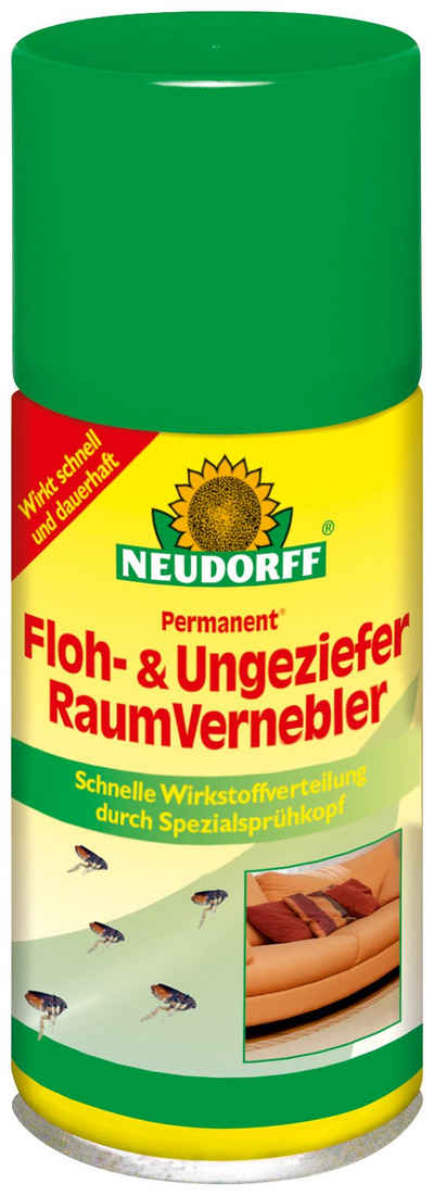 Neudorff Insektenvernichtungsmittel Permanent Floh- & Ungeziefer Raumvernebler, 150 ml