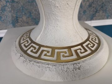 JVmoebel Skulptur XXL Big Vase Design Medusa Antik Stil Blumen Vasen Raum Deko