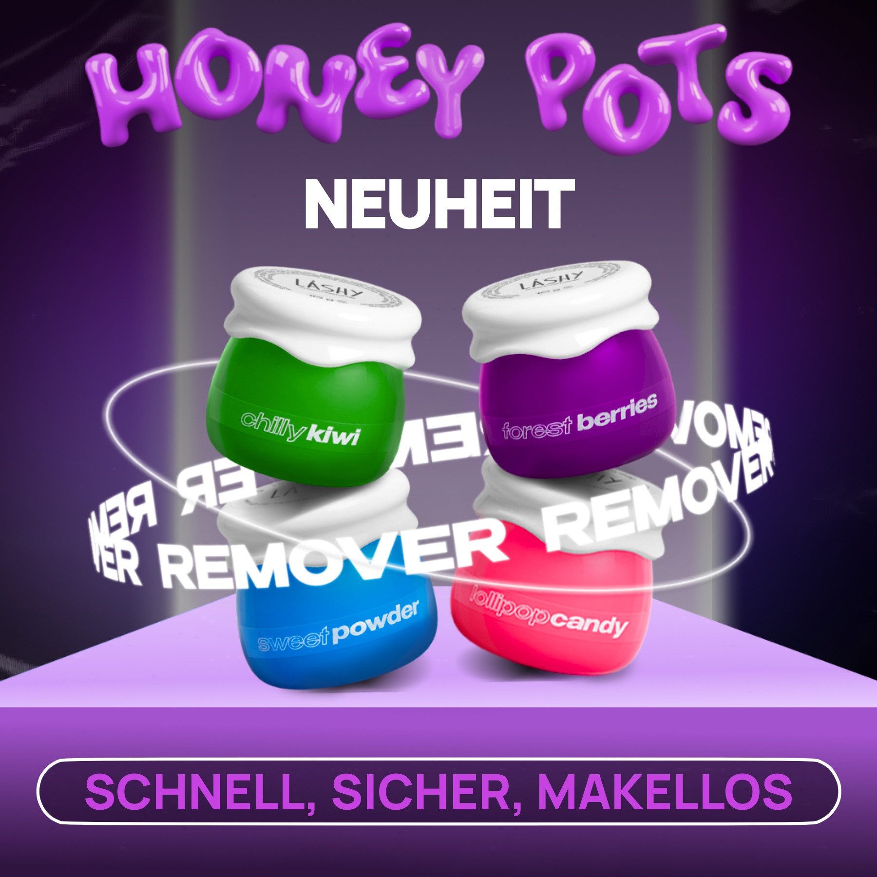 Lovely Einzelwimpern Cream Remover Wimpernverlängerung Wimpern Lash Extension Entferner, Kunstwimpern, Cream Remover, Wimpernverlängerung