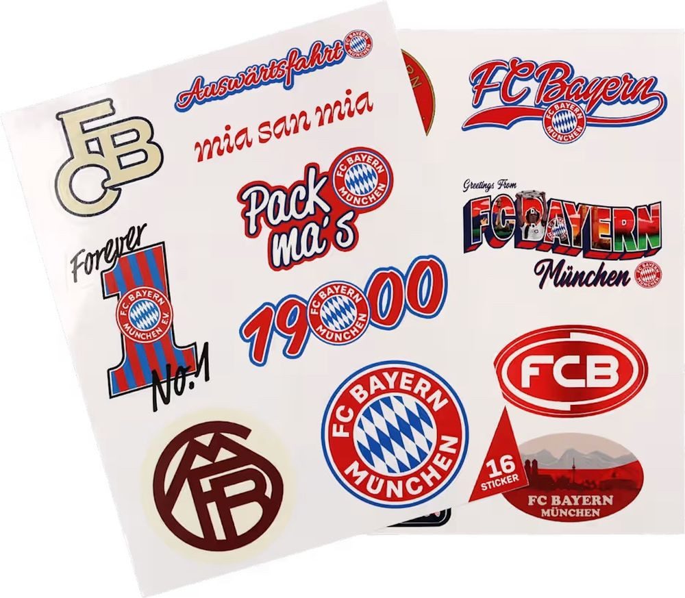 FC Bayern München Aufkleber Kofferaufkleber