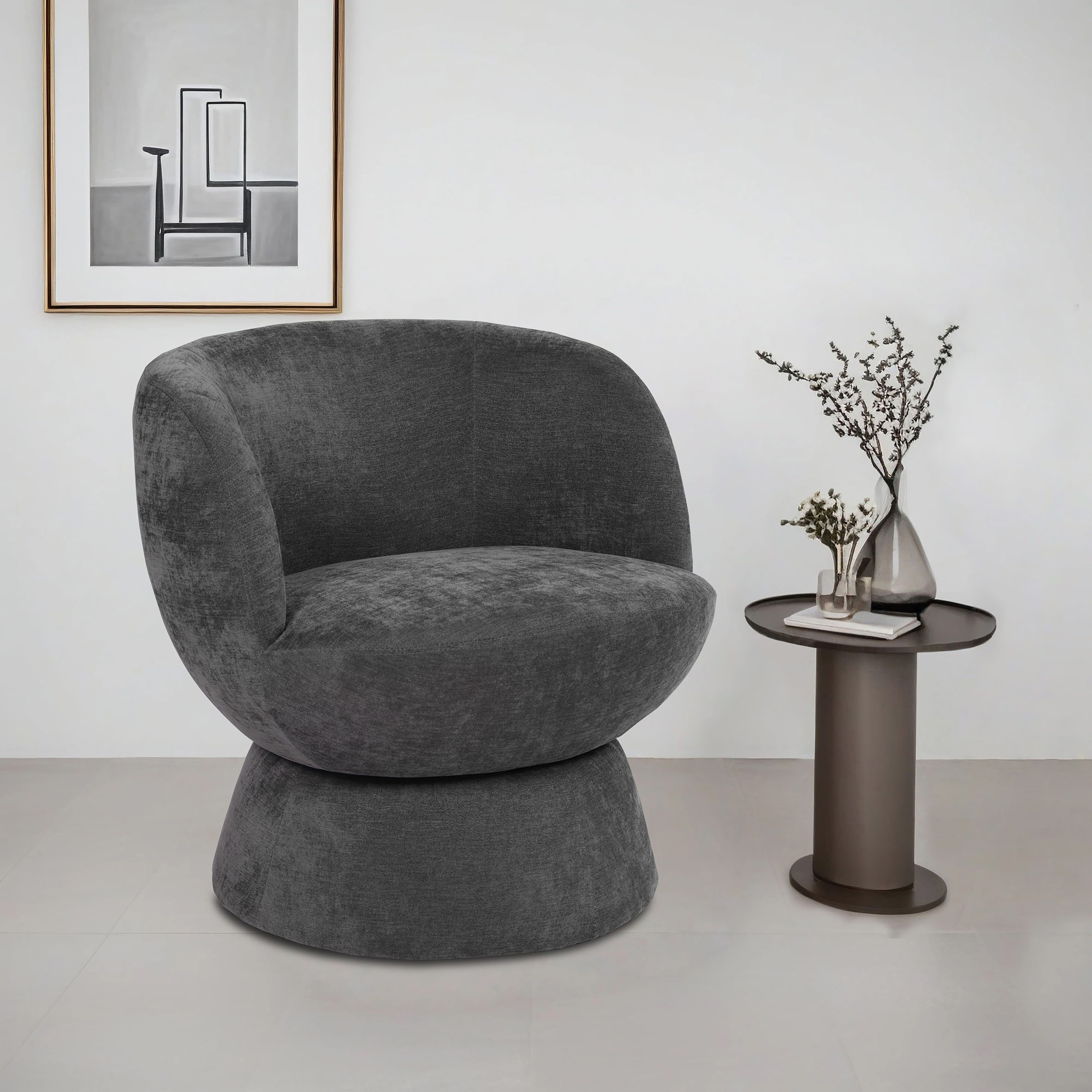 OTTO home Drehsessel ZAZZA Lese-Sessel, TV-Sessel, Loungesessel, 360° drehb günstig online kaufen