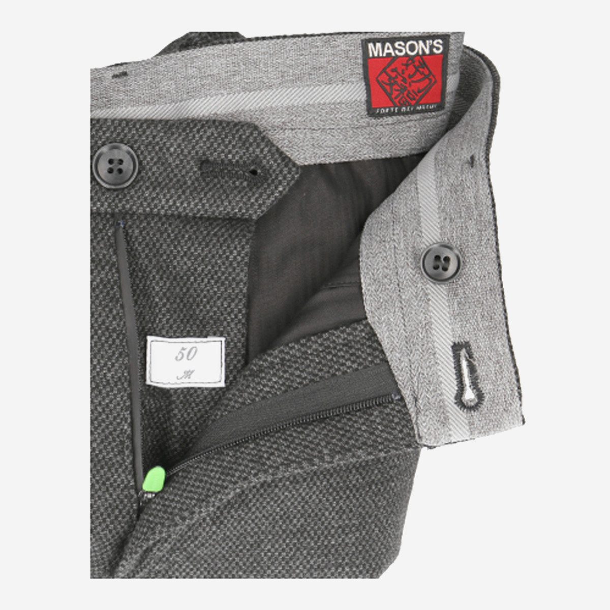Mason's Stoffhose Mason’s 9PF2C7350 JERT057-215, Hosen, Grau