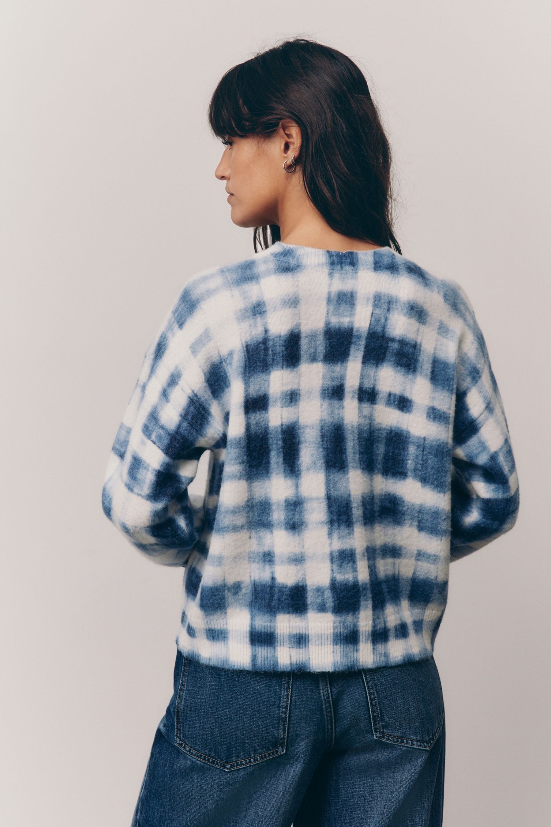 Next Rundhalspullover Rundhalspullover mit floralem Print (1-tlg) günstig online kaufen