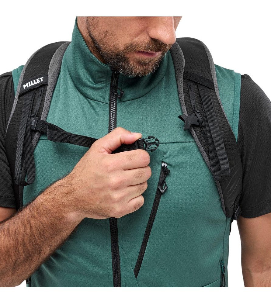 Millet Wanderrucksack Ubic 20 (für Tagestouren, vielseitig) 2025 schwarz/sand - 20 Liter