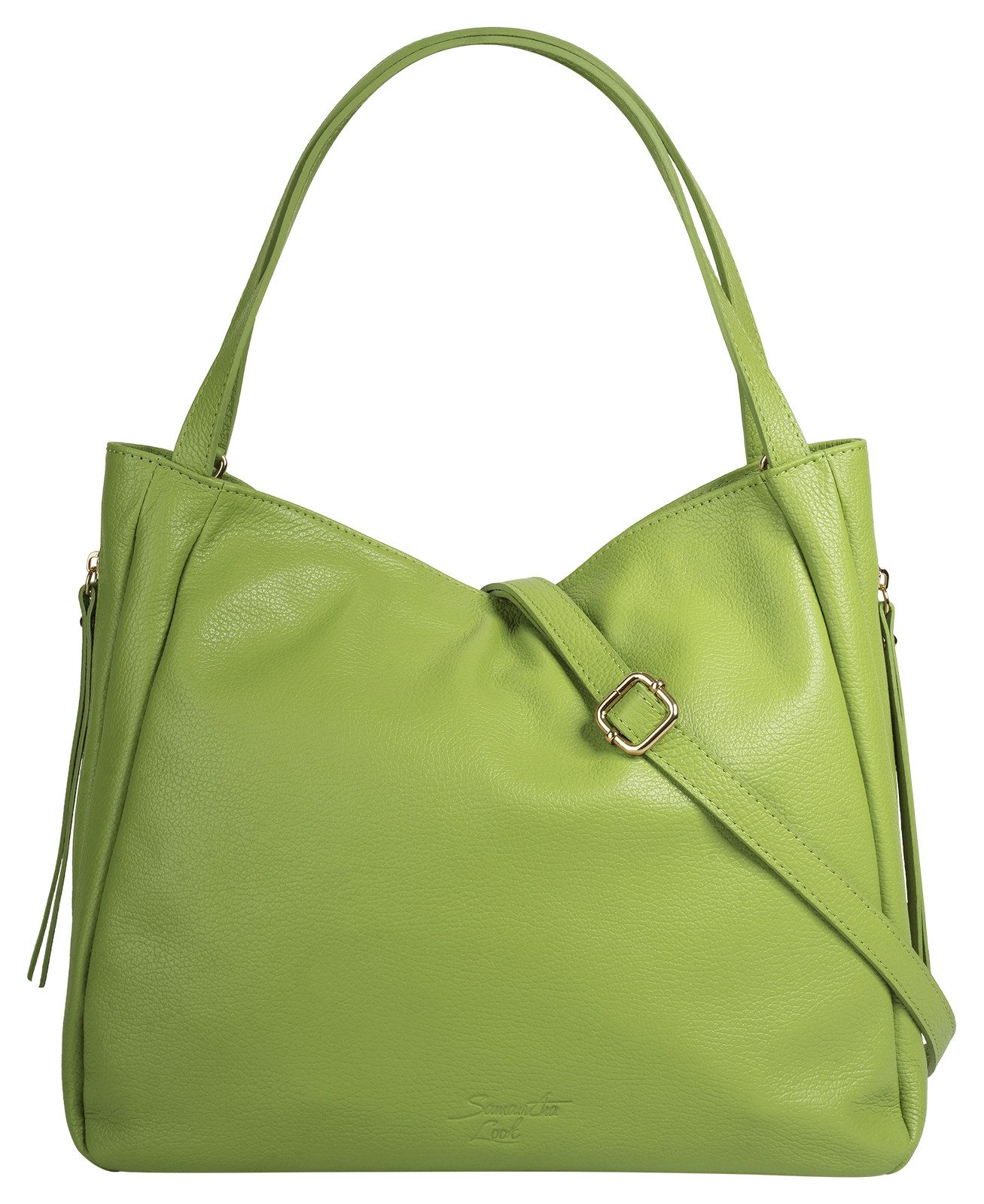 Samantha Look Umhängetasche, echt Leder, Made in Italy günstig online kaufen