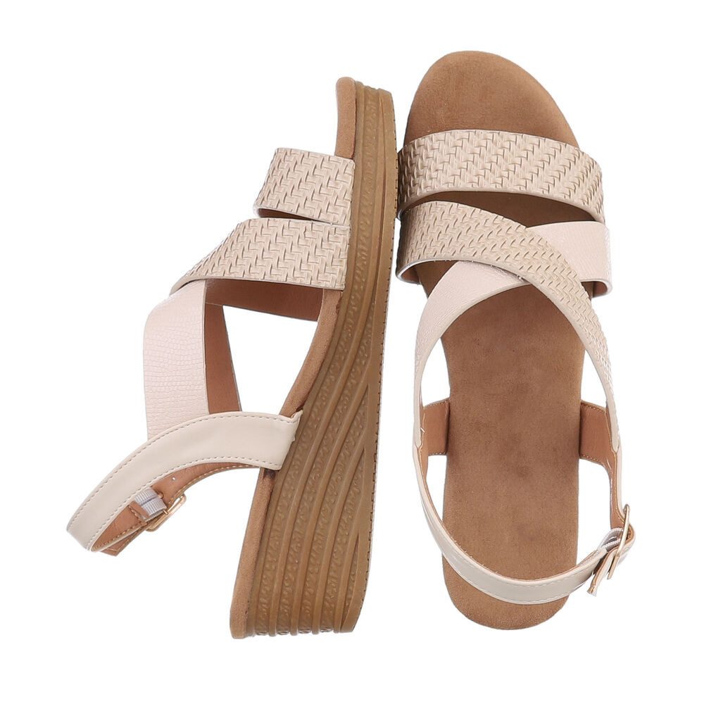 Ital-Design Damen Freizeit Plateausandaletten (86527353) Keilabsatz/Wedge günstig online kaufen