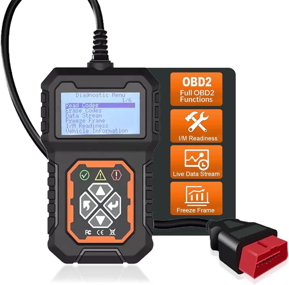 OBD2-Diagnosegerät OBD2-Scanner Auto OBDII Automatisches Diagnosewerkzeug Car Reade