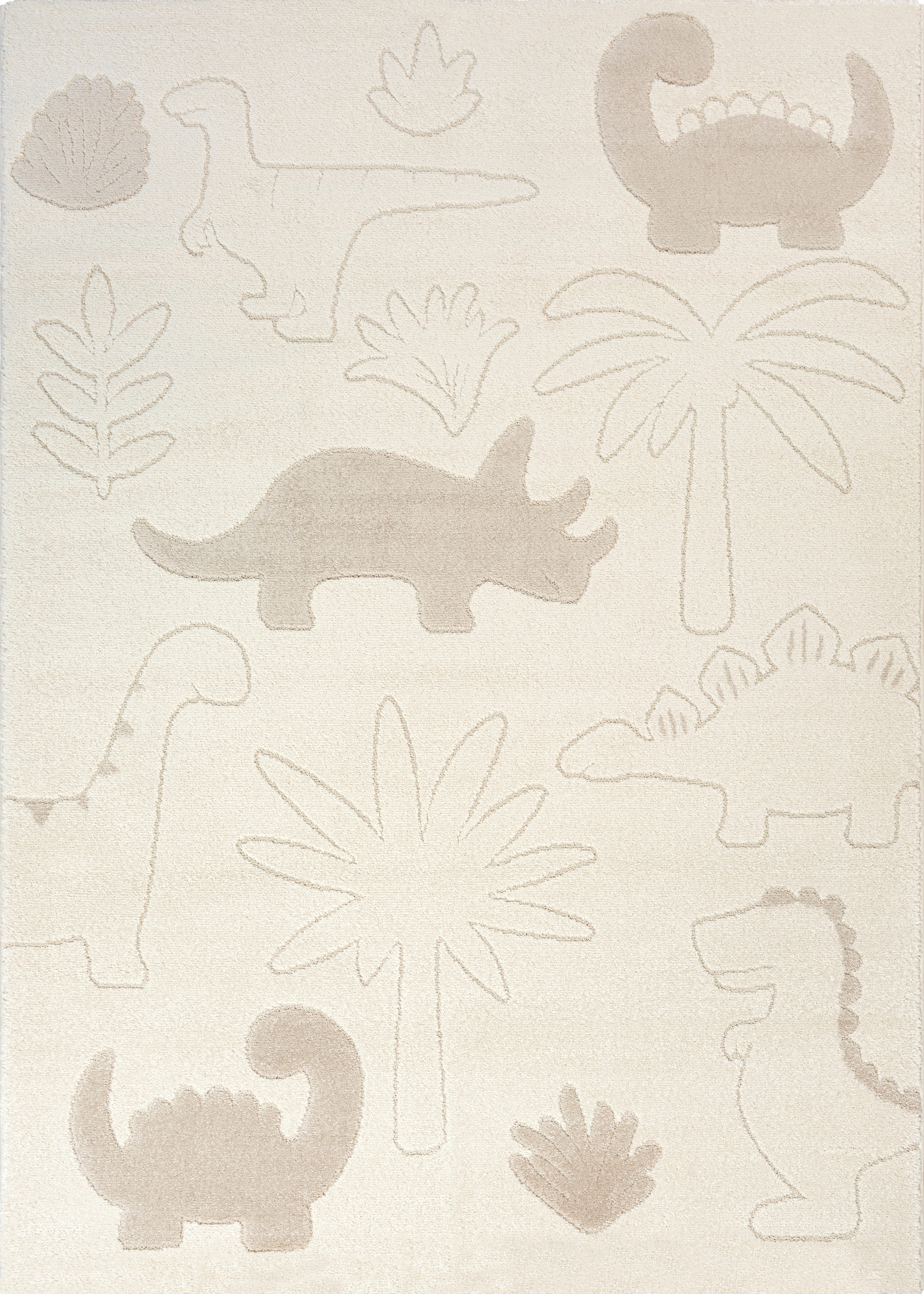 merinos Teppich Eclipse kids Dinos, rechteckig, Höhe: 14 mm, Teppich für Kinderzimmer, Kinderteppich, Spielteppich, Pflegeleicht